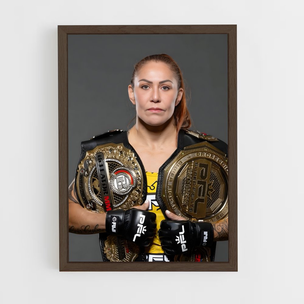 Poster Queen of the Cage – affiche MMA (vue 5)